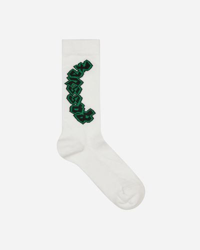 Rassvet (PACCBET) Goth Knit Socks - White