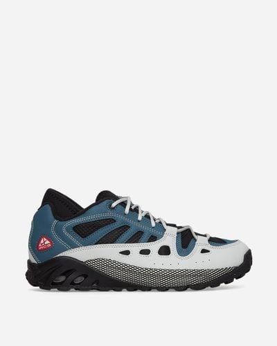 Nike Acg Air Exploraid Sneakers Neutral Gray / Ash Green - Blue