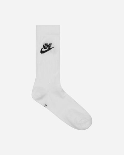Nike Sportswear Everyday Essential Crew Socks White