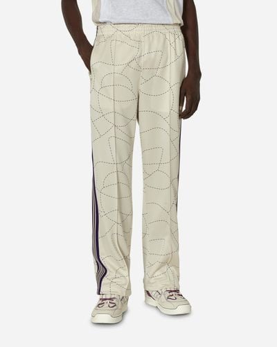 Needles Dc Shoes Track Trousers Ivory - Natural