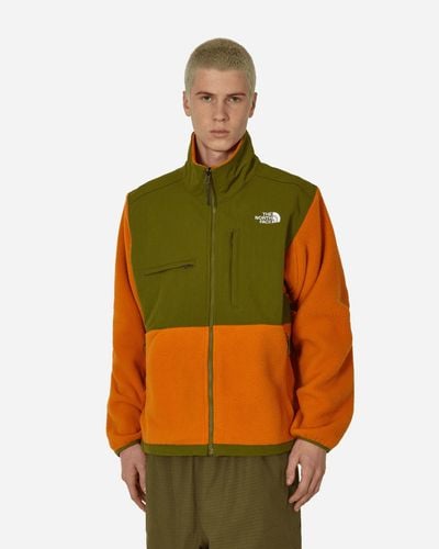 The North Face Ripstop Denali Jacket Desert Sun / Forest Olive - Green