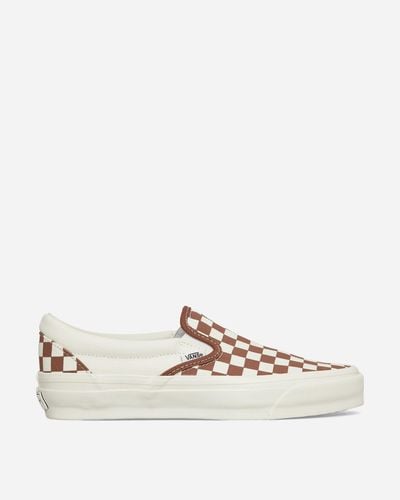 Vans Slip-on Reissue 98 Trainers Checkerboard Coffee - Natural