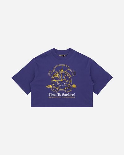 The North Face Project X Online Ceramics Wmns T-shirt Cave Purple - Blue