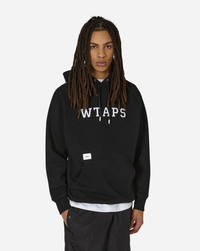 WTAPS Academy Hooded Sweatshirt - Black