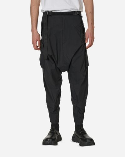 ACRONYM Encapsulated Nylon Articulated Cargo Trousers - Black