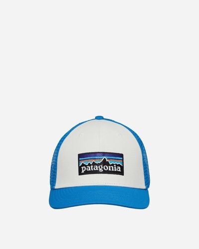Patagonia P-6 Logo Trucker Hat / Vessel - Blue