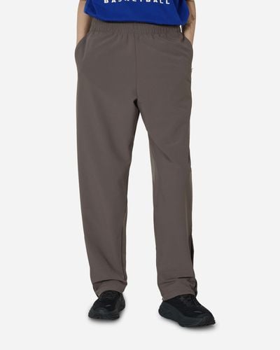 adidas Basketball Snap Trousers Charcoal - Grey