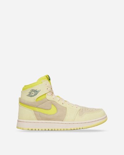 Nike Wmns Air Jordan 1 Zoom Air Cmft 2 Sneakers Citron Tint / Dynamic - Yellow