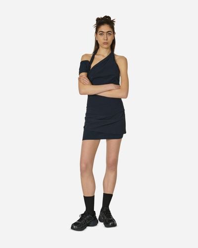 Nike Jacquemus Jersey Dress Dark Obsidian - Blue