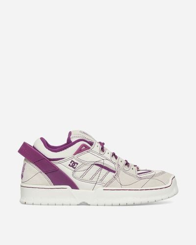 Needles Dc Shoes Spectre Trainers Ivory / Purple - White