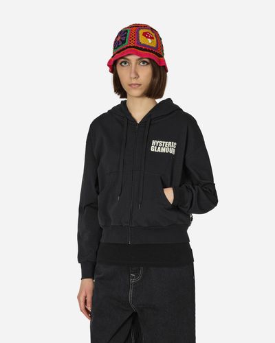 Hysteric Glamour Born To Lose Zip Hoodie - Black