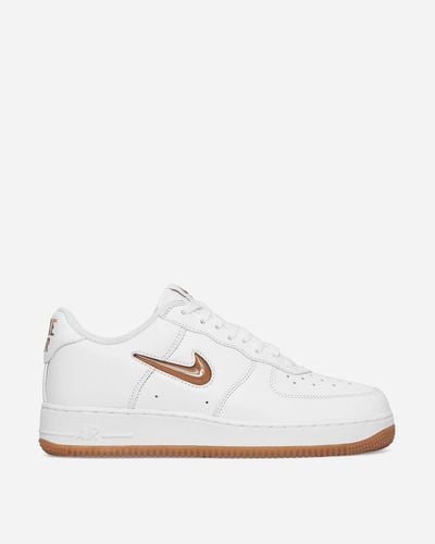 Nike Air Force 1 Low Retro Trainer White / Gum Med Brown