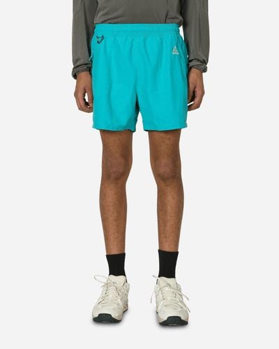 Nike Acg Reservoir Goat Shorts Dusty Cactus - Blue