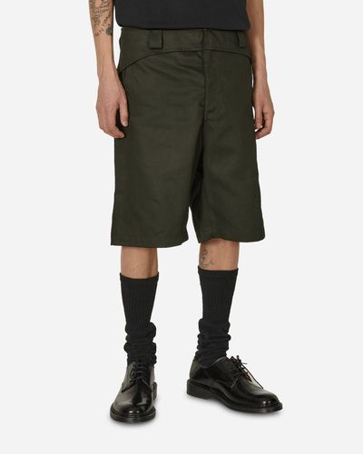 GR10K Folded Belt Shorts Soil - Green