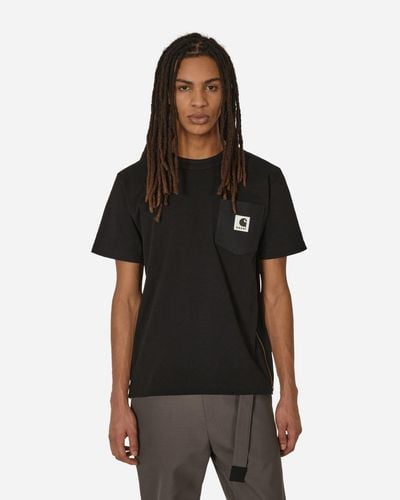 Sacai Carhartt Wip T-shirt - Black