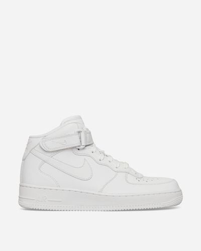 Nike Air Force 1 07 Mid Fresh Sneakers - White