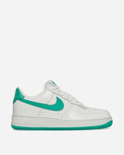 Nike Air Force 1 07 Premium Sneakers Platinum Tint / Stadium - Green