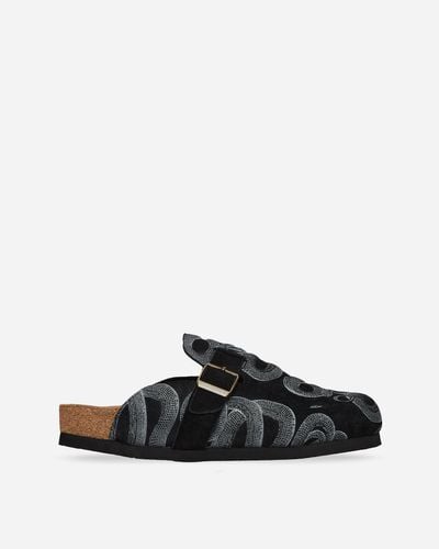 Hysteric Glamour Wmns Snake Loop Sandals - Black