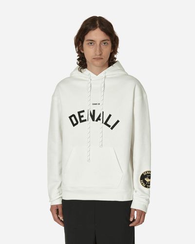 OAMC Denali Hooded Sweatshirt - White