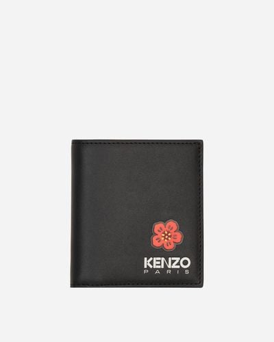 KENZO Crest Foldable Wallet - White