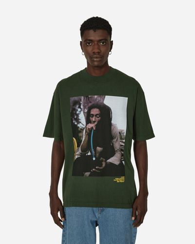 ONLINE CERAMICS Bob Marley Don T Let Them Change Ya T-shirt Green