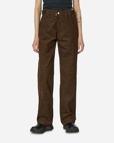 AFFXWRKS Advance Trousers Rust - Brown