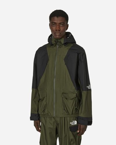 The North Face Project X Undercover Soukuu Hike Packable Mountain Light Shell Jacket Forest Night - Green