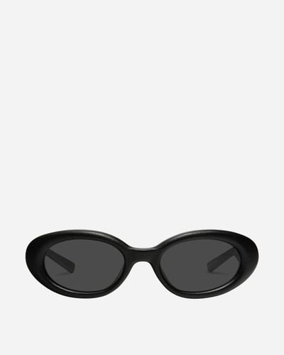 Gentle Monster Maison Margiela Mm107 Leather L01 Sunglasses - Black
