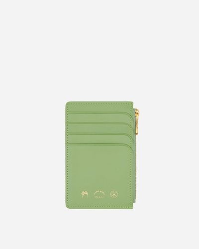 Mister Green Zippered Card Case - Green