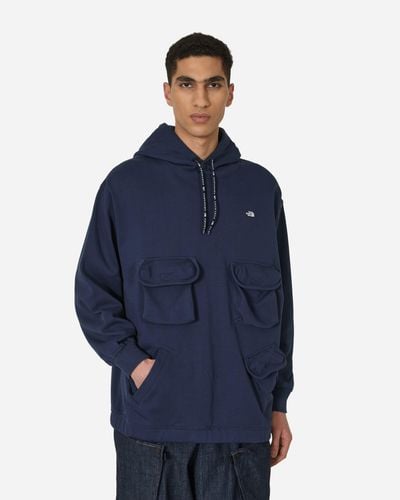 The North Face Knit Hoodie Summit Navy - Blue