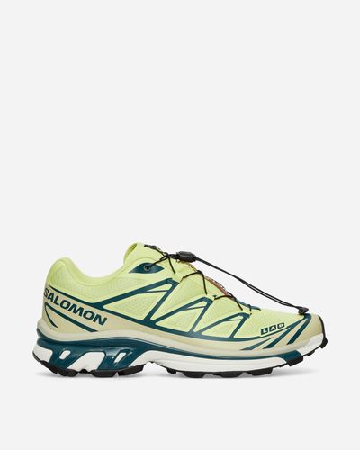 Salomon Xt-6 Trainers Sunny Lime / Southern Moss - Green