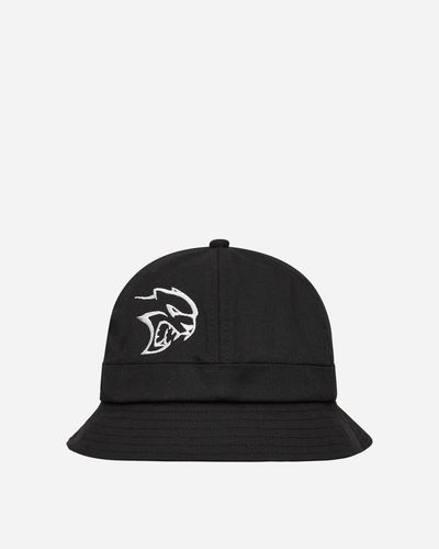 Alltimers Hell Demon Embroidered Bucket Hat - Black