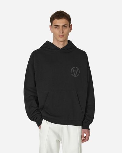 SLAM JAM Graphic Hooded Sweatshirt - Black