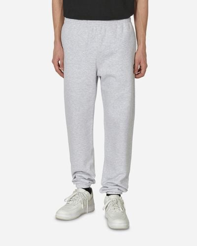Champion Made In Us Elastic Cuff Pants Silver - Gray