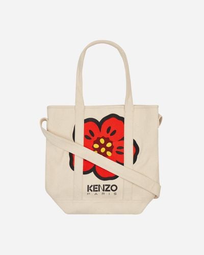 KENZO Boke Flower Tote Bag Ecru - White