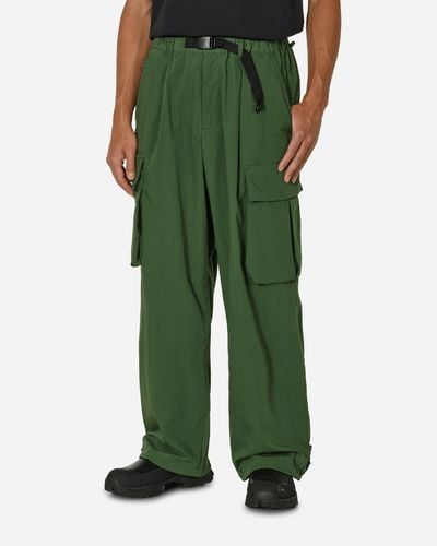Gramicci F/Ce Technical Cargo Wide Pants - Green