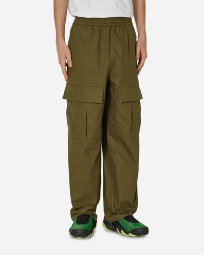 Acne Studios Cargo Trousers Olive - Green