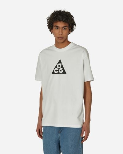 Nike Acg Dri-fit Logo T-shirt Summit White