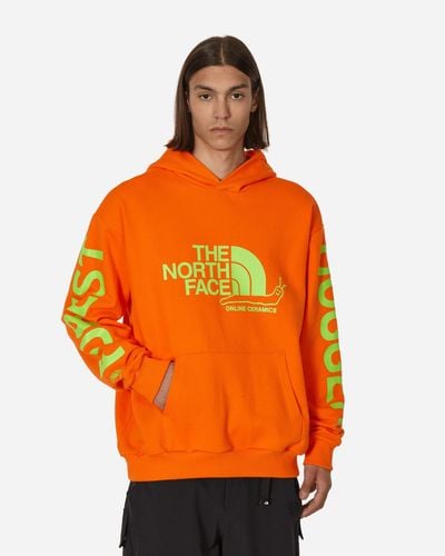 The North Face Project X Online Ceramics Hooded Sweatshirt Red - Orange