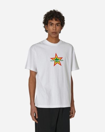 AWAKE NY Star Logo T-shirt Whtie - White