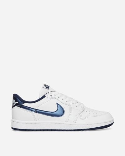 Nike Air Jordan 1 Low Sneakers White / Navy