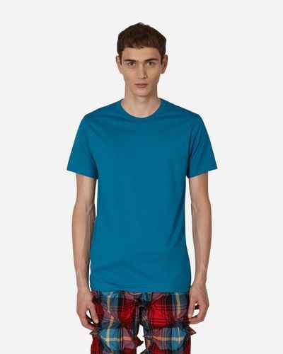Comme des Garçons Rear Logo T-Shirt - Blue