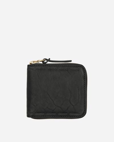 Visvim Leather Bi-fold Wallet - Black