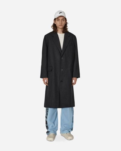 Martine Rose Two-in-one Coat Gray - Blue