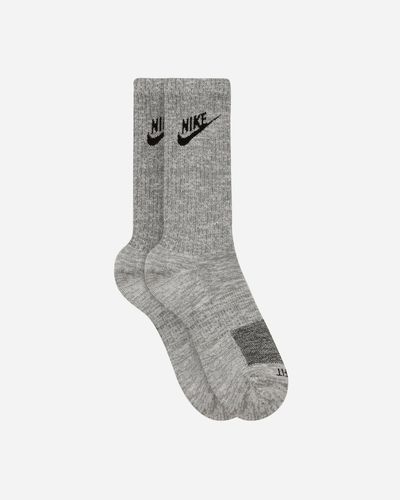 Nike Everyday Plus Cushioned Crew Socks Particle Gray