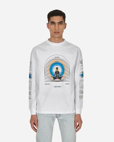 Space Available Oneness Longsleeve T-shirt - White