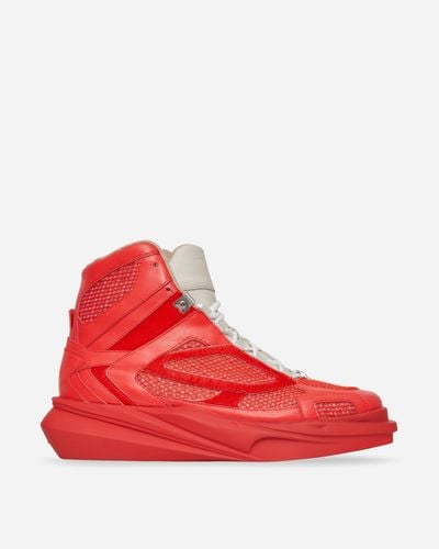 1017 ALYX 9SM High Top Mono Hiking Trainers - Red