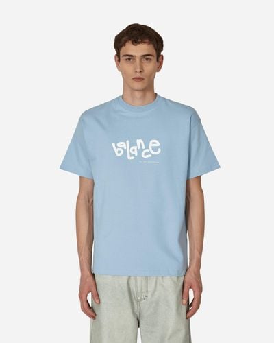 Objects IV Life Balance Print T-Shirt - Blue