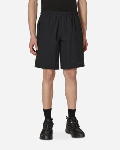 Moncler Matt Logo Shorts - Black