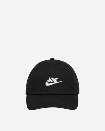 Nike Club Unstructured Futura Wash Cap - Black